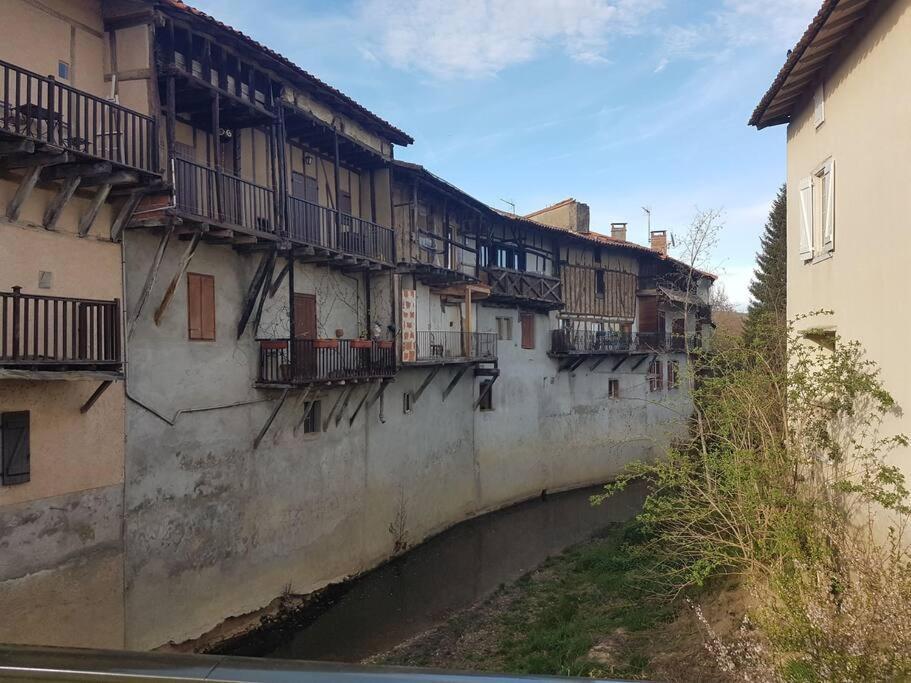 Mon Chalet En Ariege Avec Piscine Daumazan-sur-Arize Bagian luar foto